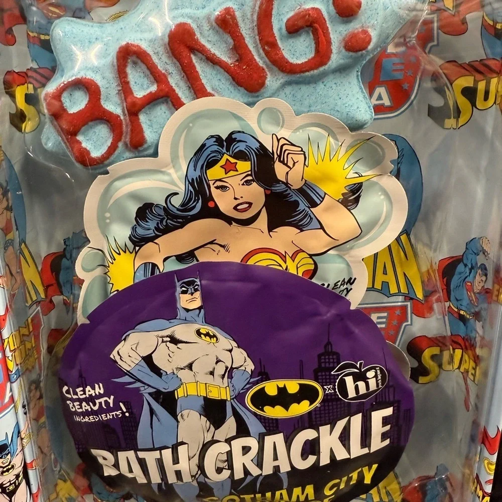 NEW Justice League of America Bath Bomb Bubble Bath Set